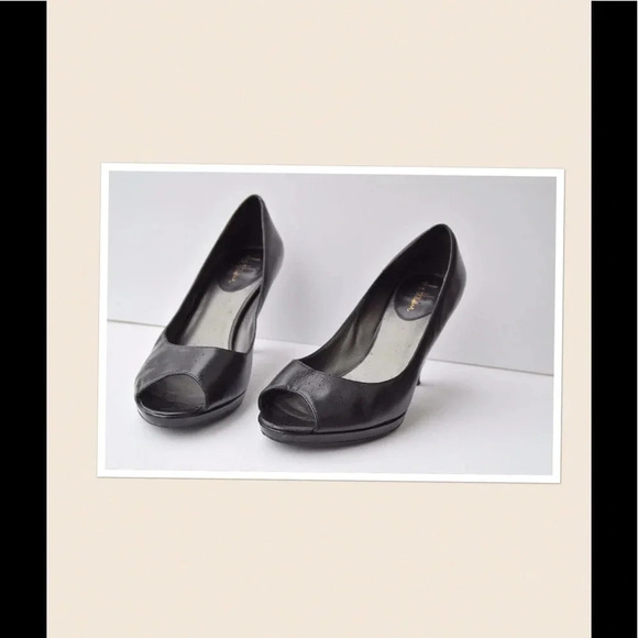 Cole Haan Nike air peep toe pumps - Picture 1 of 7